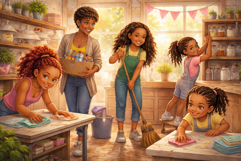 Sugar, Strength & Sisterhood – A Story of Dreams, Family & Building Something Bigger - Digital Download ( Children's Book)