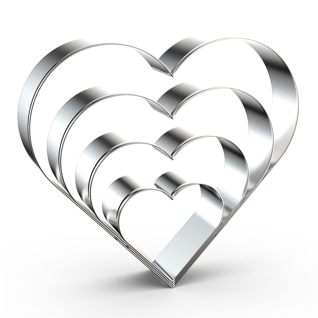 Mini Heart Cookie Cutter Set