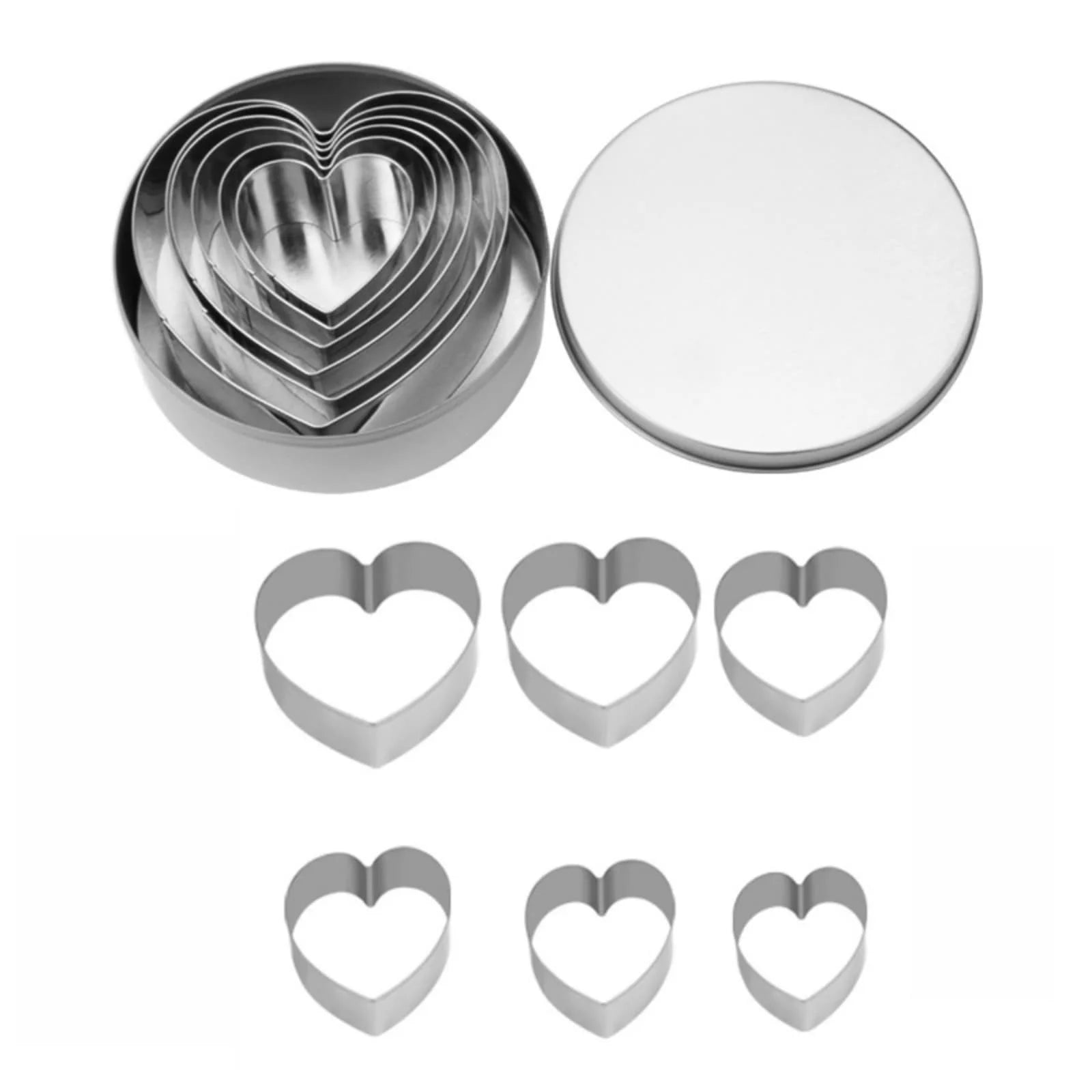 Mini Heart Cookie Cutter Set